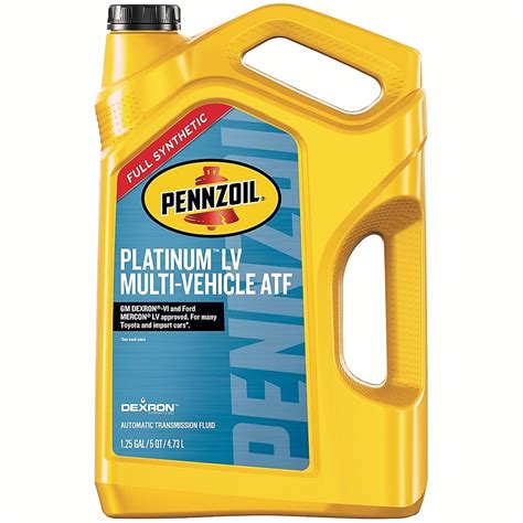 pennzoil platinum lv multi vehicle atf|pennzoil application guide.